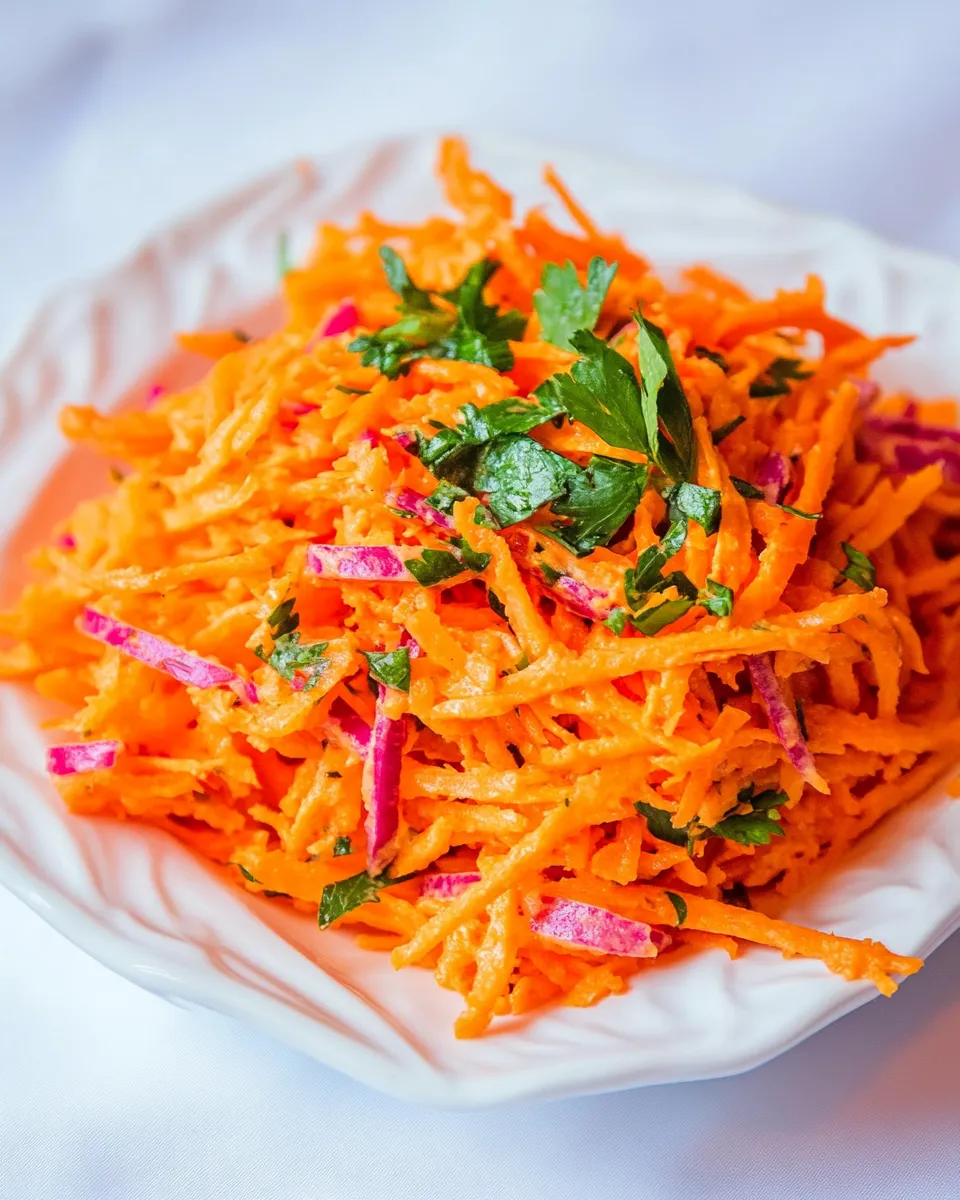 Homemade Shredded Carrot Salad Recipe photo