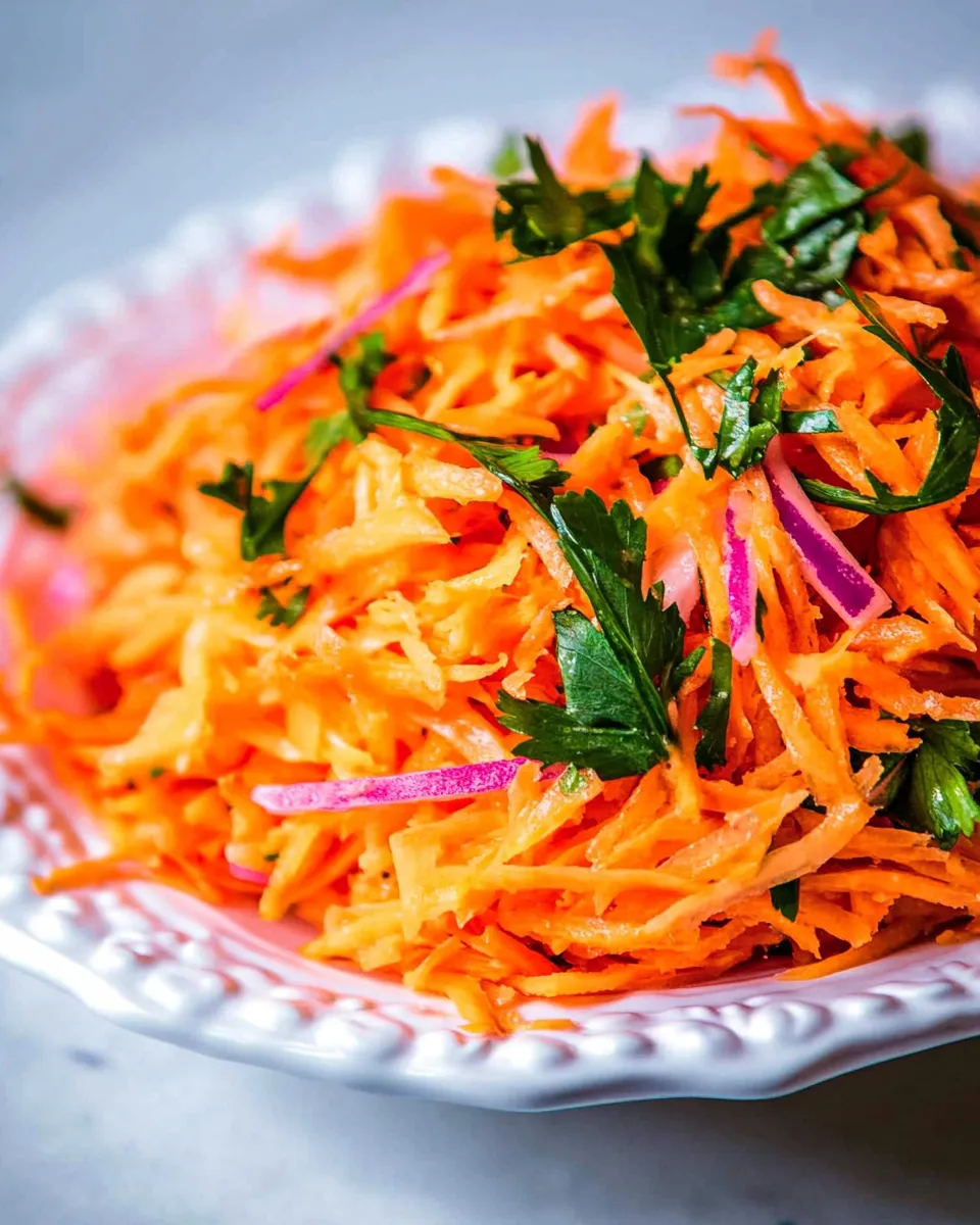 Easy Shredded Carrot Salad Recipe recipe photo