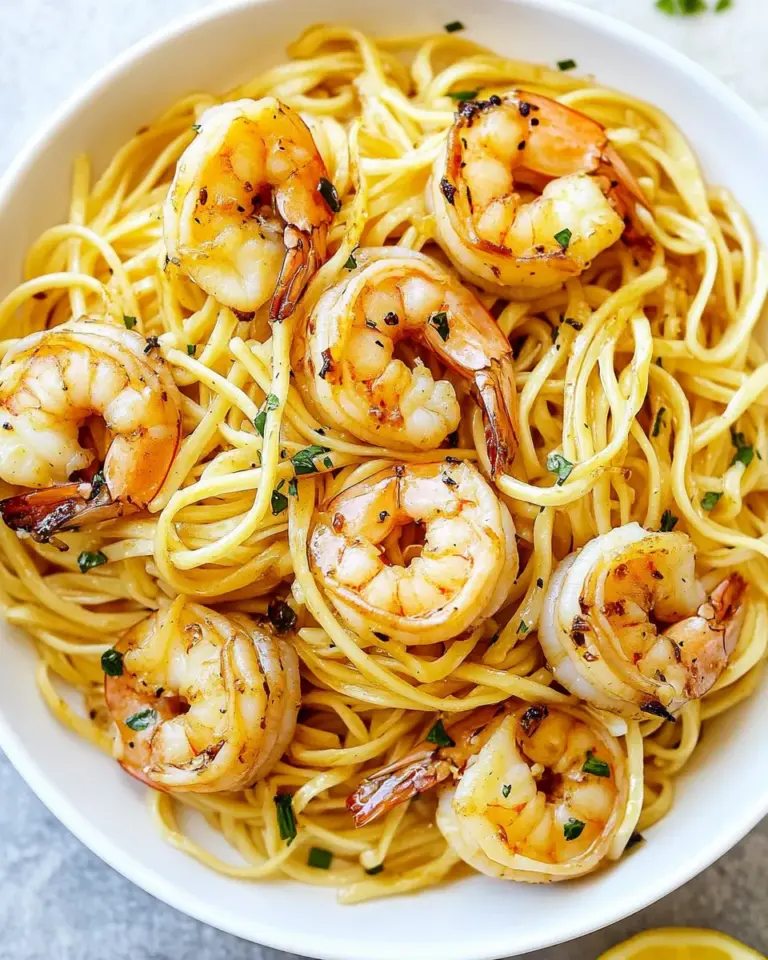 Homemade Shrimp Garlic Noodles photo