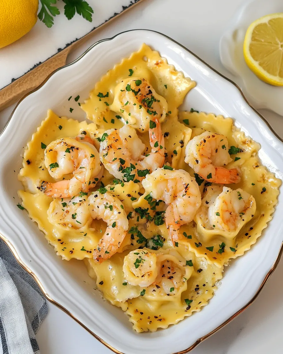 Classic Shrimp Ravioli dish photo