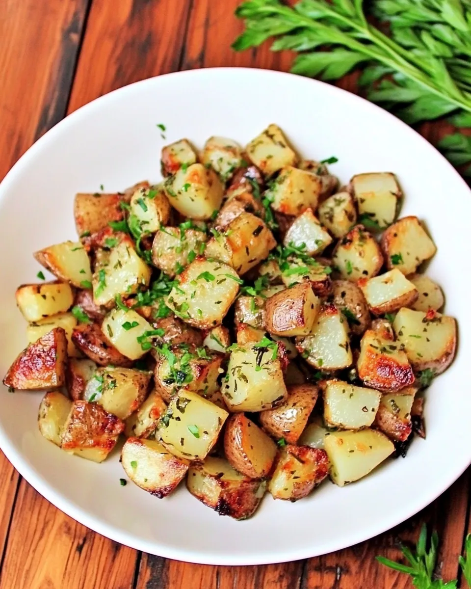 Homemade Simple Herbed Skillet Potatoes photo