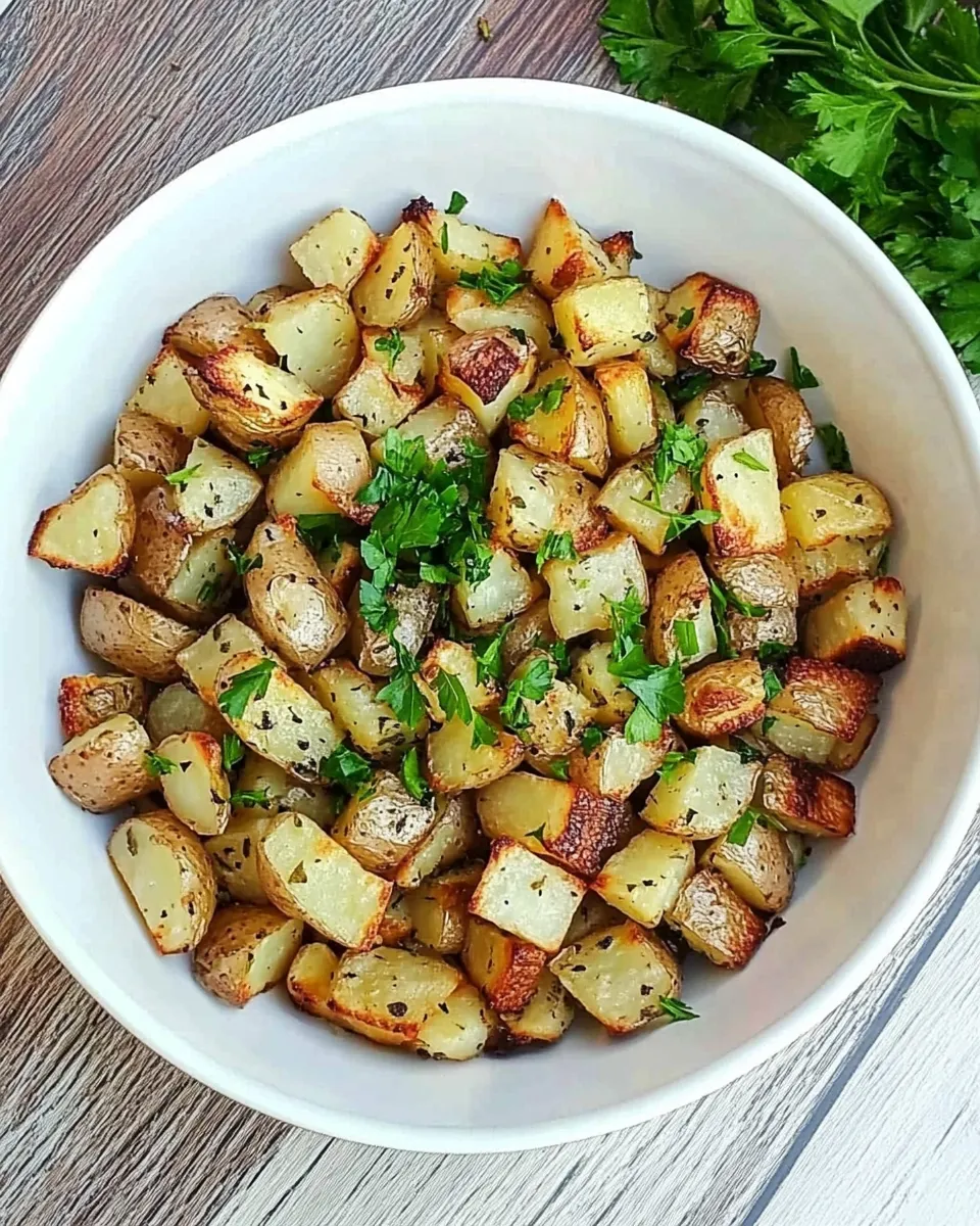 Classic Simple Herbed Skillet Potatoes image