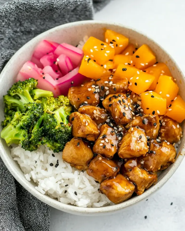 Homemade Simple Teriyaki Bowl with Chicken recipe photo