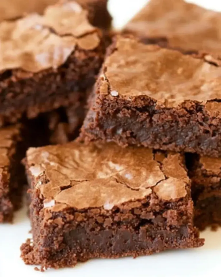Homemade Sinfully Rich Fudge Brownies recipe photo