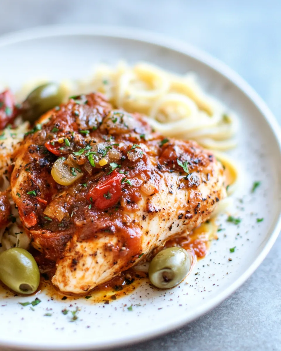 Classic Skillet Mediterranean Chicken Recipe image