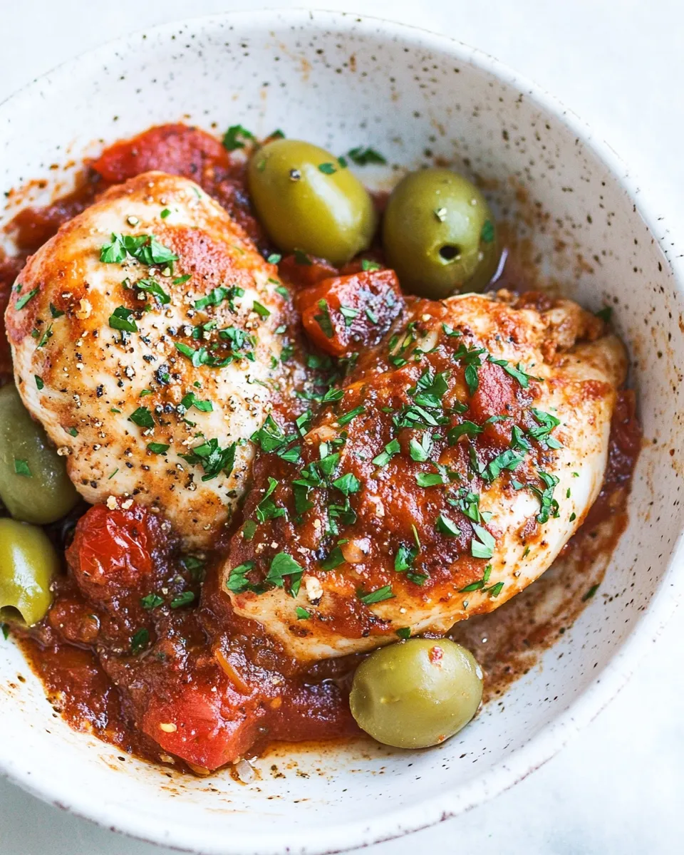 Easy Skillet Mediterranean Chicken Recipe recipe photo
