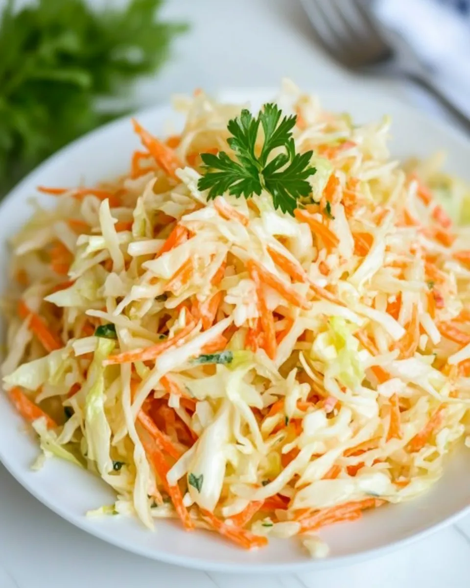Classic Skinny Cabbage Salad image