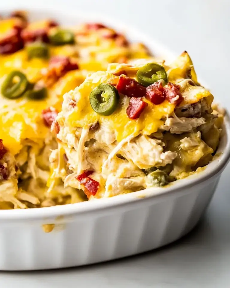 Homemade Skinny Chicken Tortilla Casserole photo