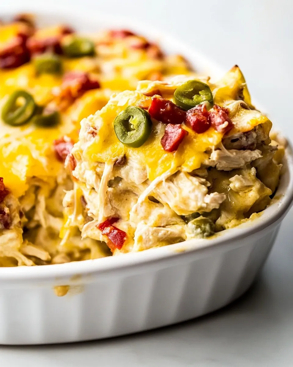 Homemade Skinny Chicken Tortilla Casserole photo