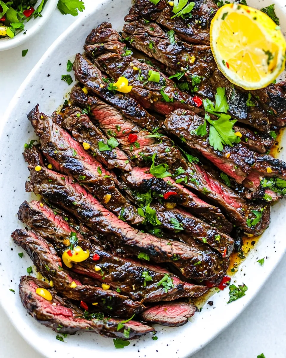 Classic Skirt Steak Marinade dish photo