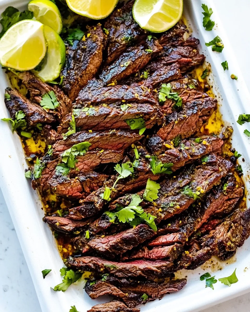 Delicious Skirt Steak Marinade plate image
