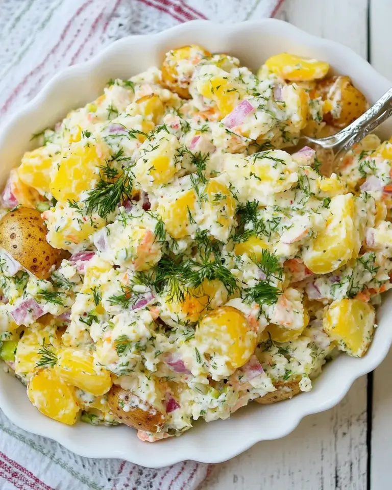 Easy Smashed Potato Salad Recipe photo