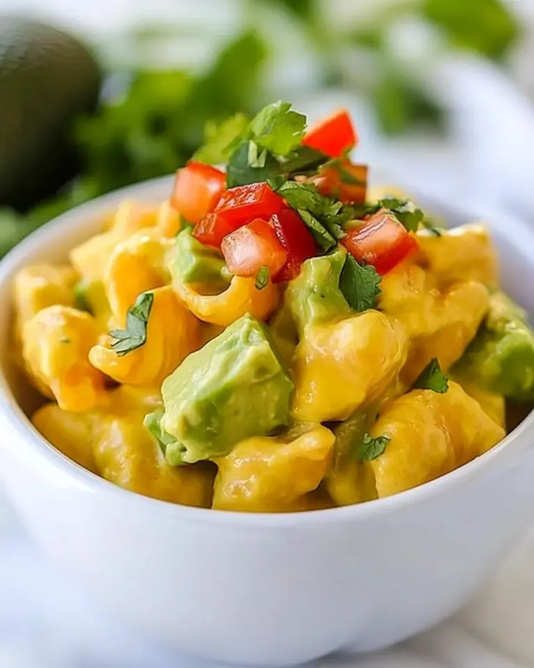 Homemade Smoky Avocado Shells and Cheese recipe photo
