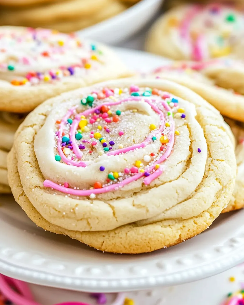 Easy Soft Sugar Cookies Recipe shot