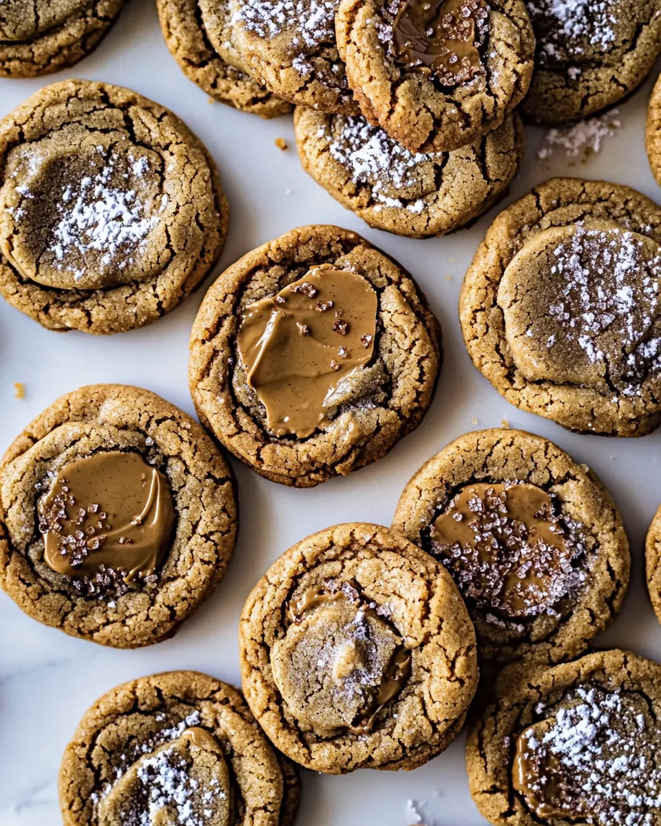Classic Soft and Crinkly Brown Sugar Peanut Butter Cookies. recipe photo