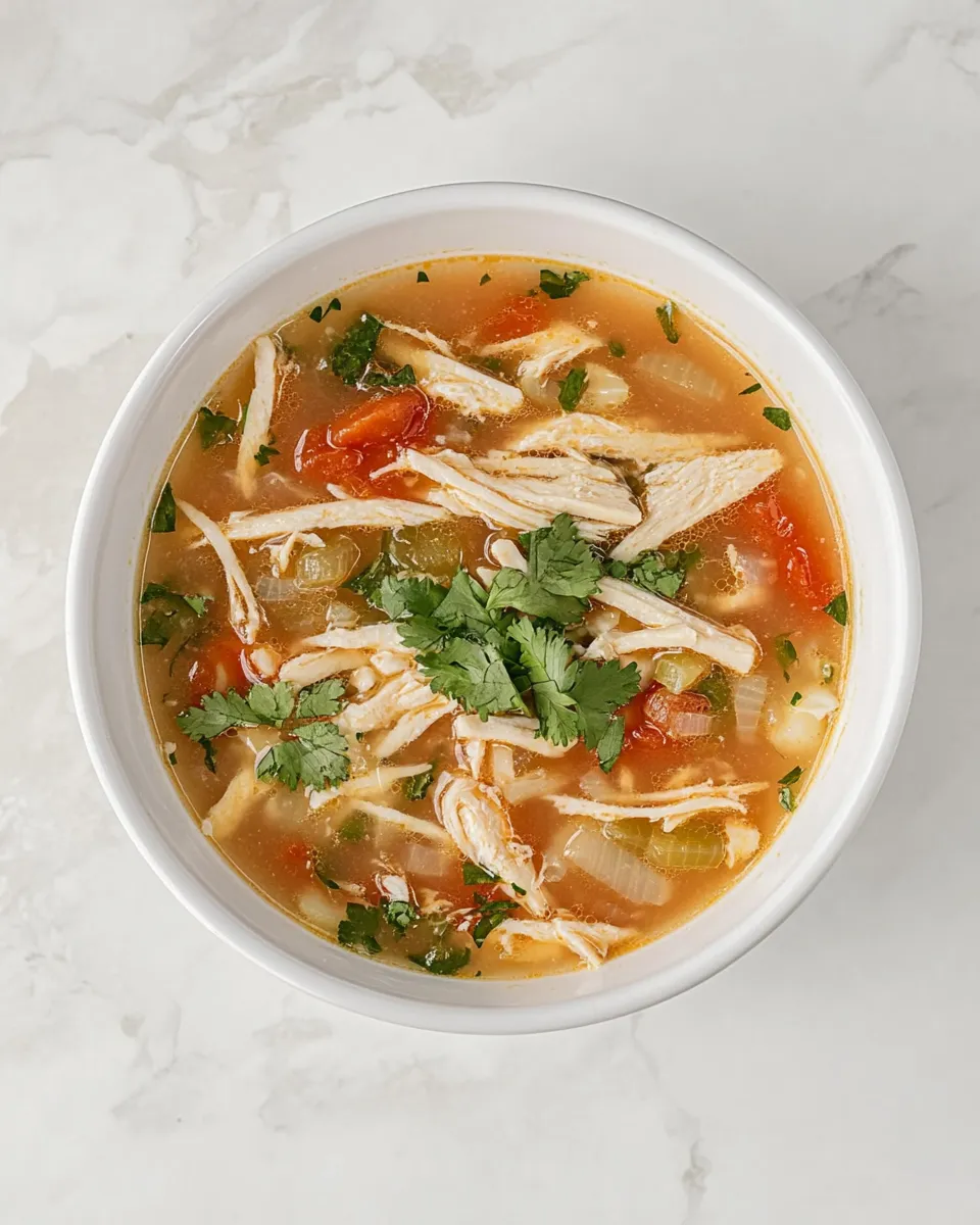 Classic Sopa De Lima dish photo