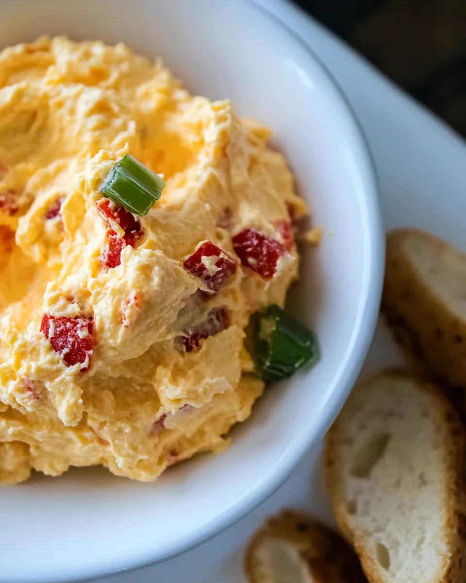 Delicious Southern Pimento Cheese Recipe dish photo