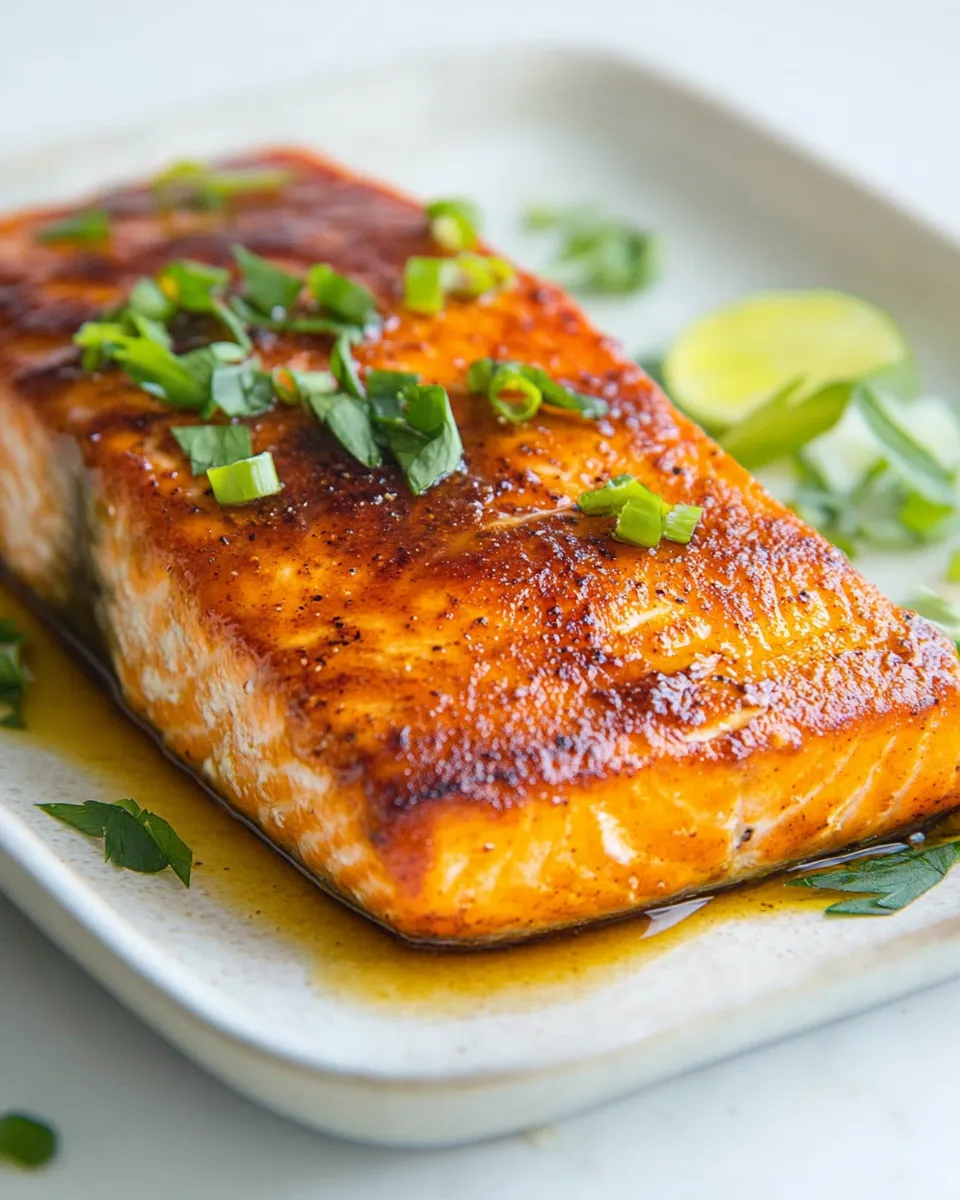 Classic Soy Honey Salmon recipe photo
