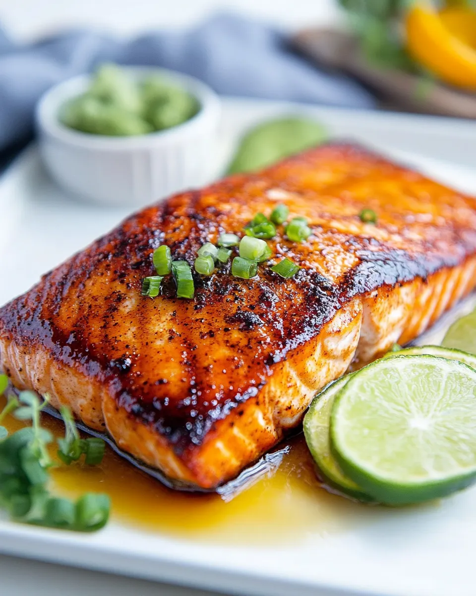 Delicious Soy Honey Salmon dish photo