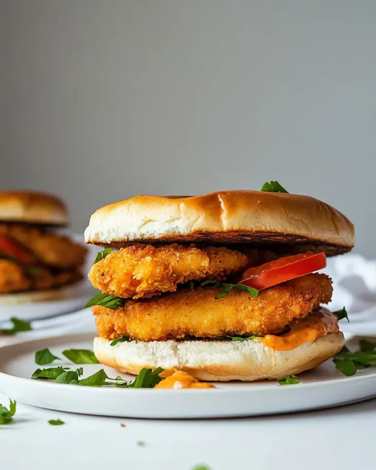 Homemade Spicy Breaded Fried Chicken Sandwich photo
