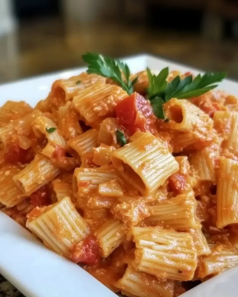 Homemade Spicy Tomato Cream Pasta photo