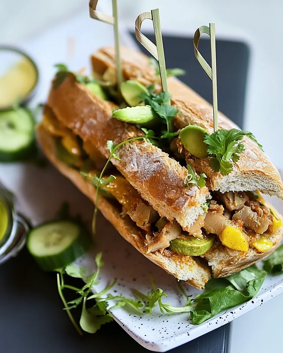 Homemade Spicy Tuna Sandwich photo