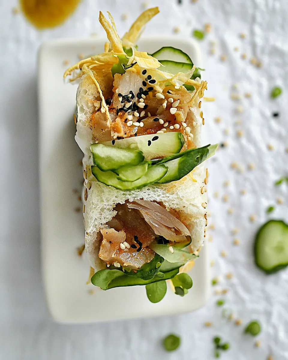 Delicious Spicy Tuna Sandwich dish photo