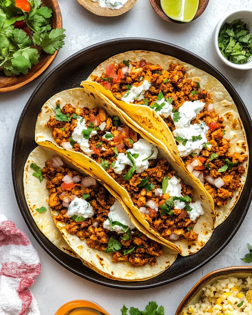 Homemade Spicy Turkey Tacos photo