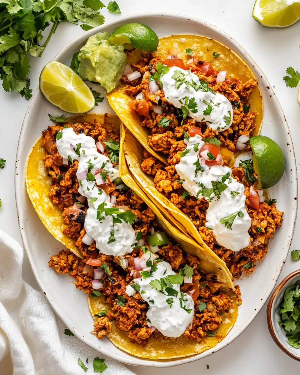 Classic Spicy Turkey Tacos recipe image