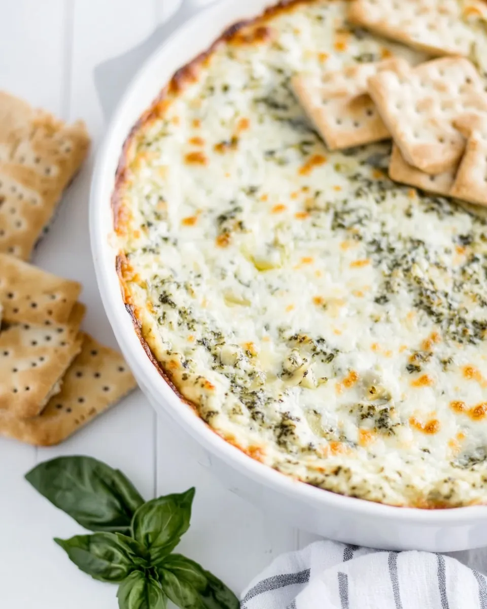 Easy Spinach and Artichoke Dip recipe photo