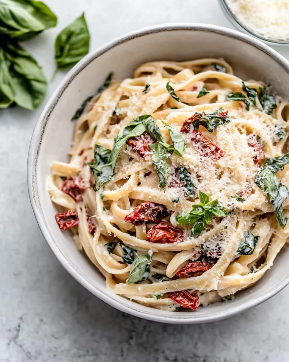 Homemade Sun-dried Tomato Pasta recipe photo