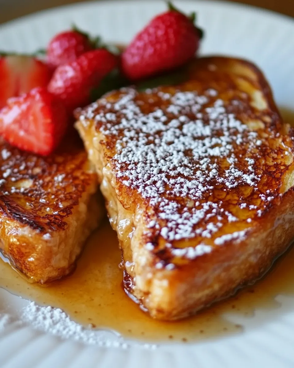 Classic Sunday Brunch Amaretto French Toast dish photo