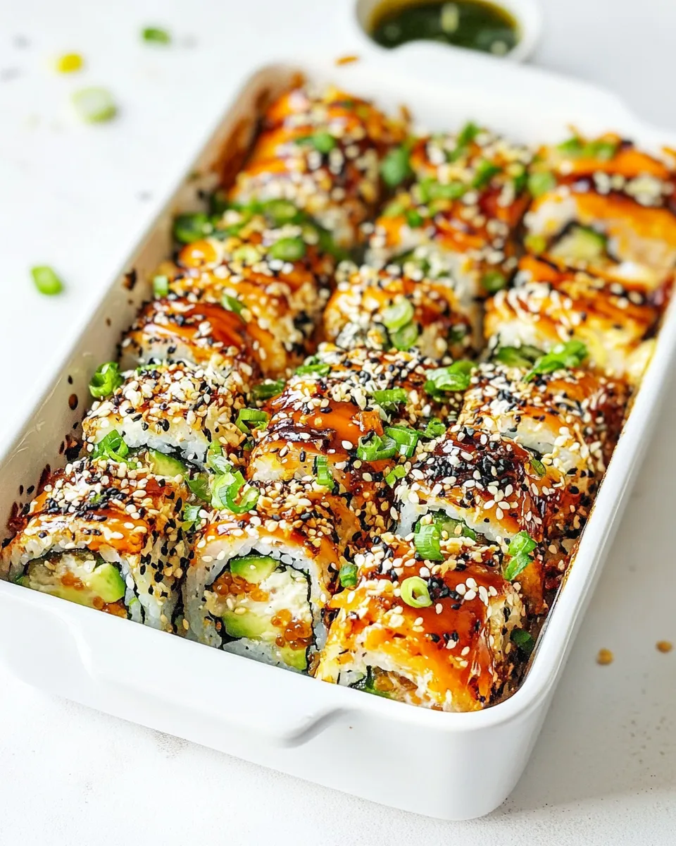 Classic Sushi Bake Recipe image