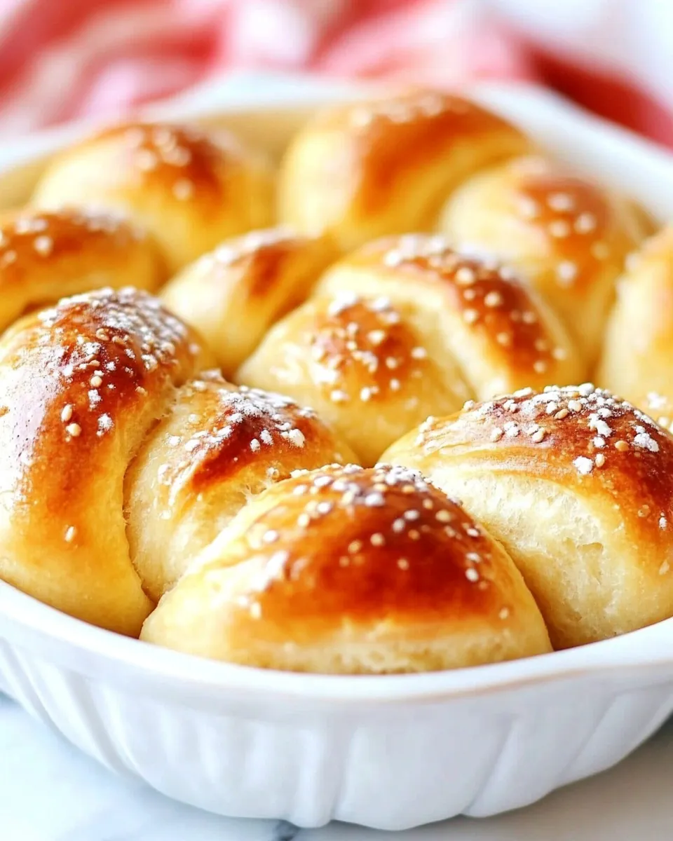 Delicious Sweet Bread Rolls Recipe dish photo