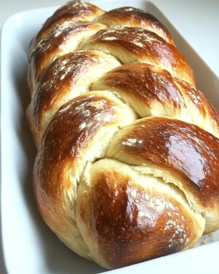 Homemade Sweet Challah Bread recipe photo