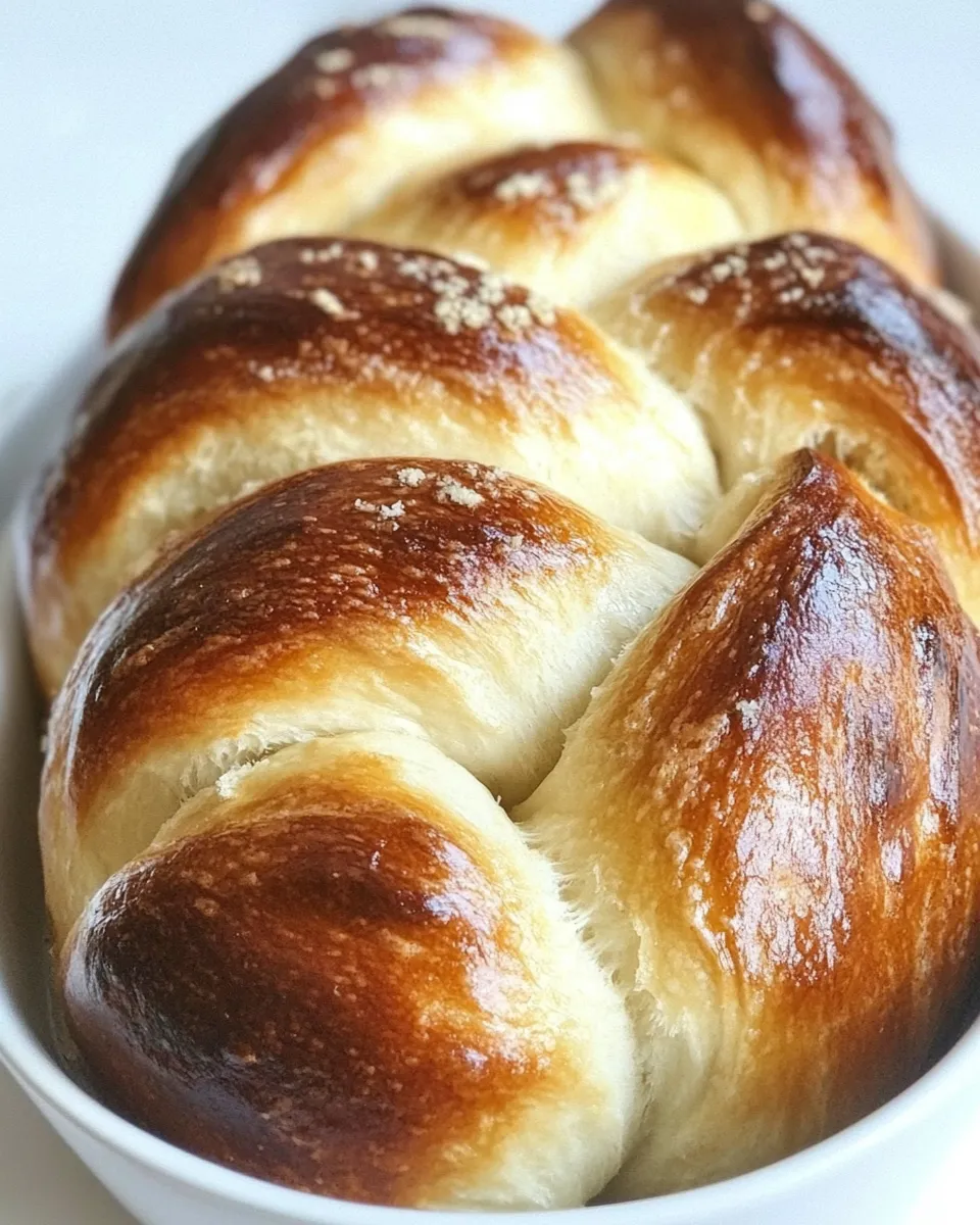 Classic Sweet Challah Bread dish photo