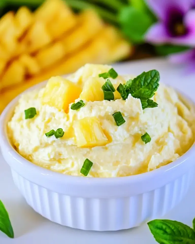 Homemade Sweet Pineapple Cream Cheese Dip photo