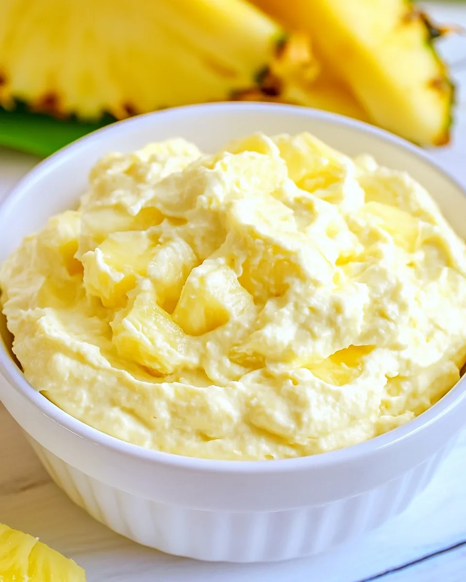 Easy Sweet Pineapple Cream Cheese Dip recipe photo