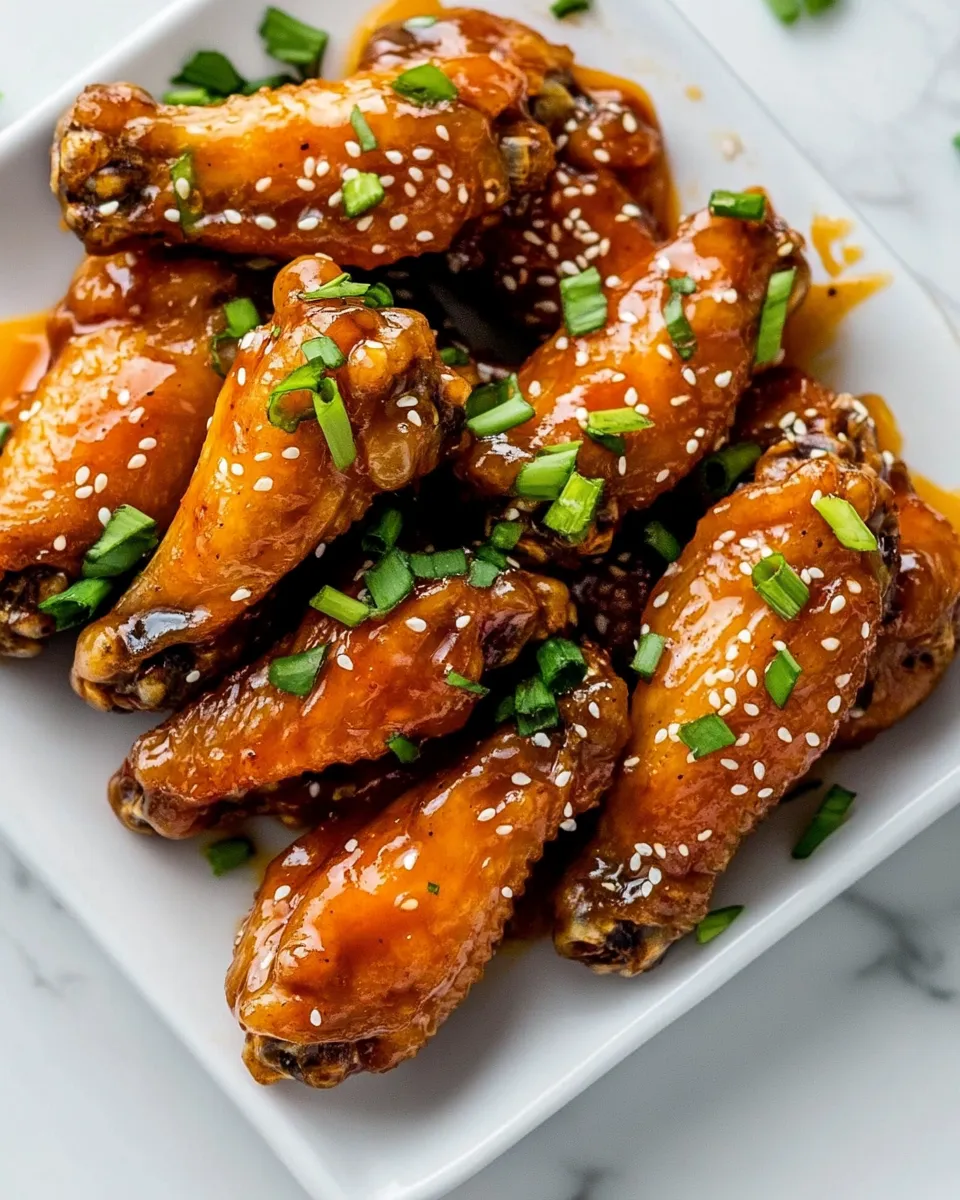 Classic Sweet and Sour Wings dish photo