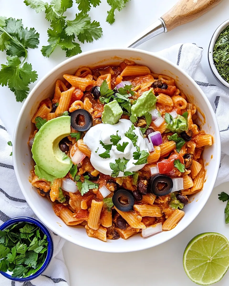 Homemade Taco Pasta photo