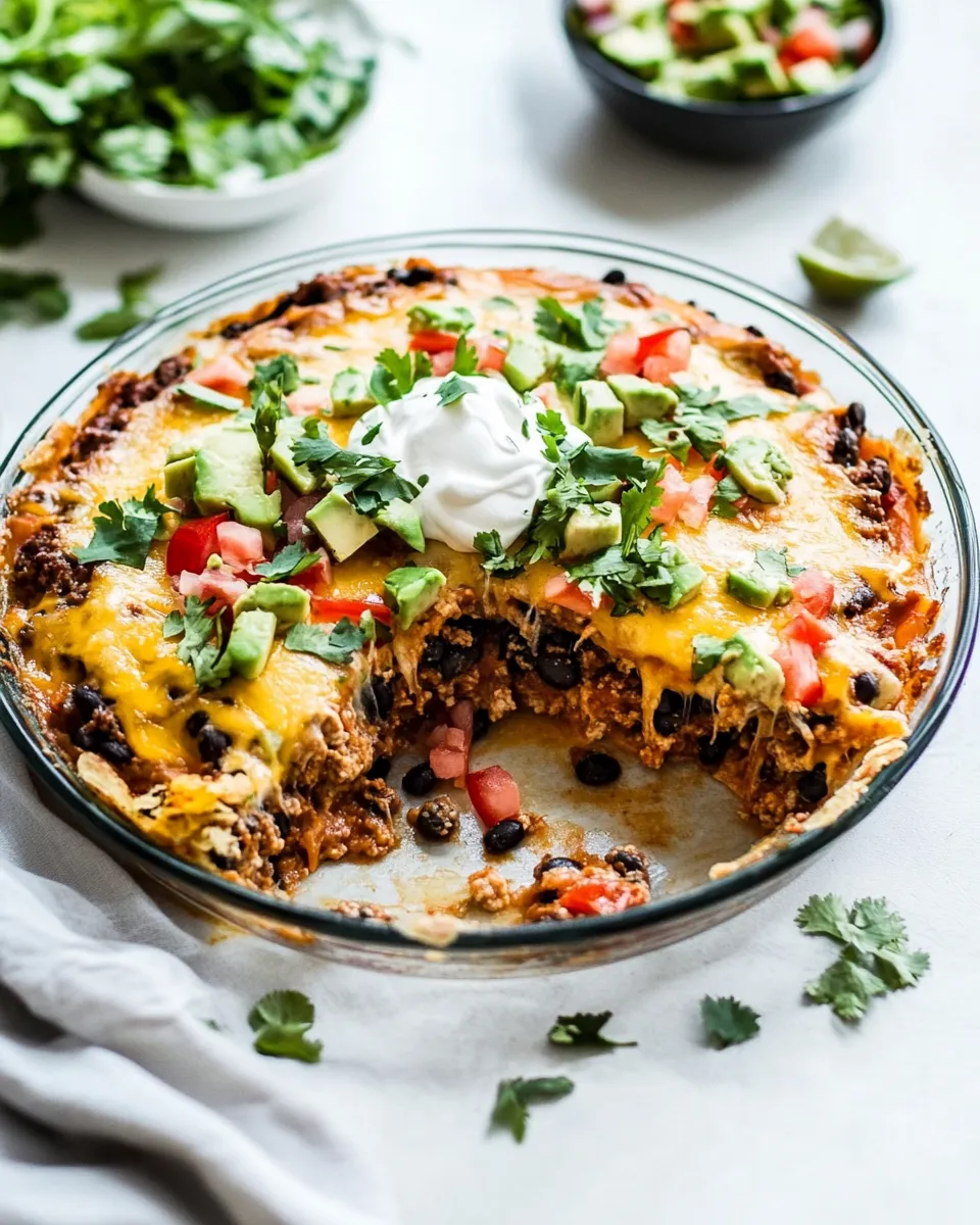 Classic Taco Pie recipe image