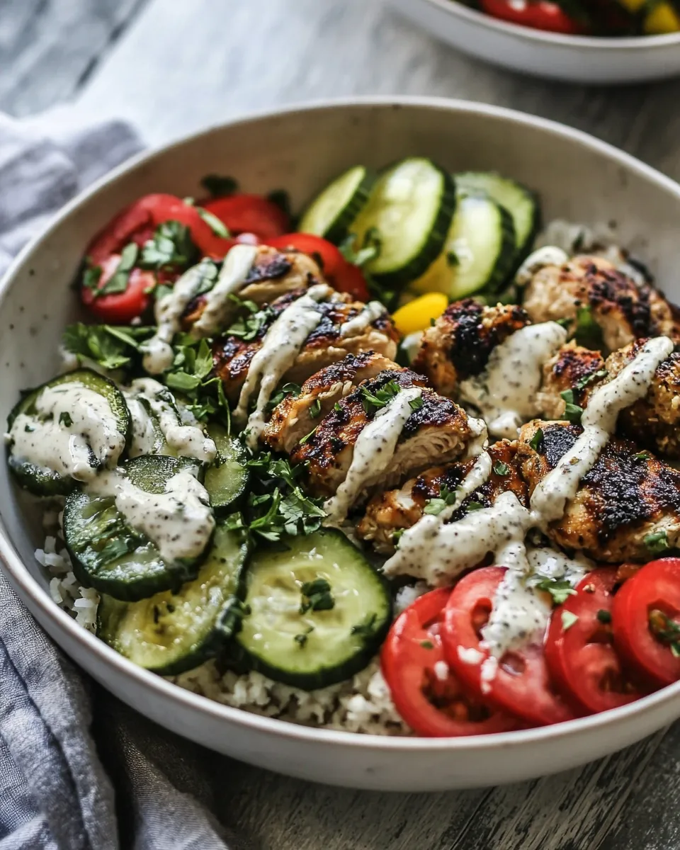 Delicious Tahini Chicken Bowls picture