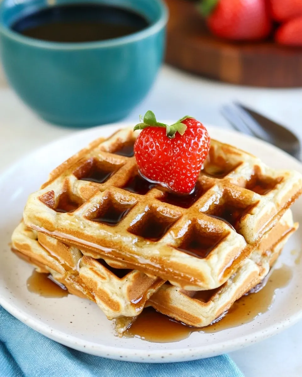 Classic Tahini Waffles dish photo