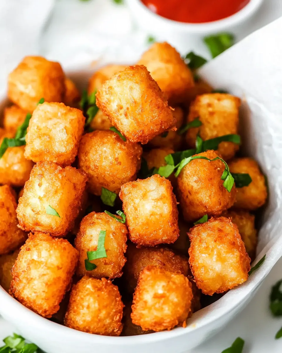Homemade Tater Tots recipe photo