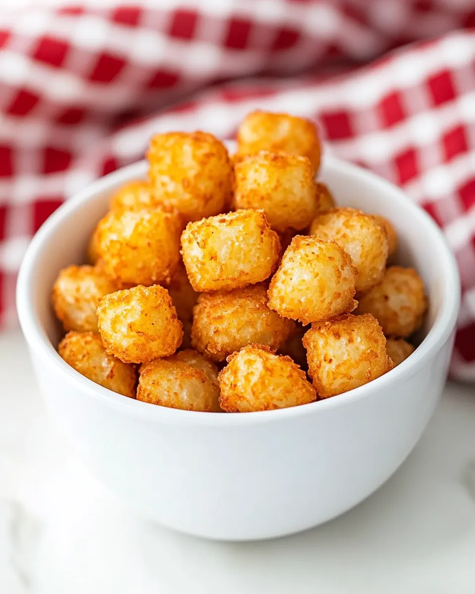 Delicious Tater Tots in Air Fryer dish photo