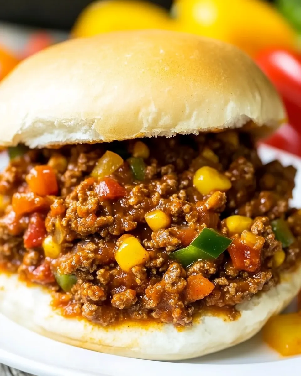 Homemade Tex-Mex Sloppy Joes recipe photo