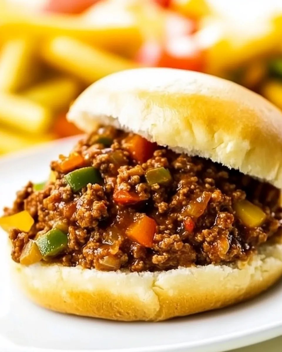 Easy Tex-Mex Sloppy Joes food shot
