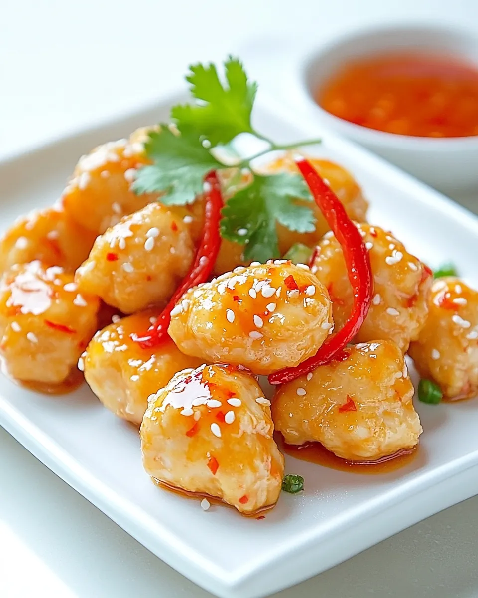 Easy Thai Chicken Bites Recipe recipe image