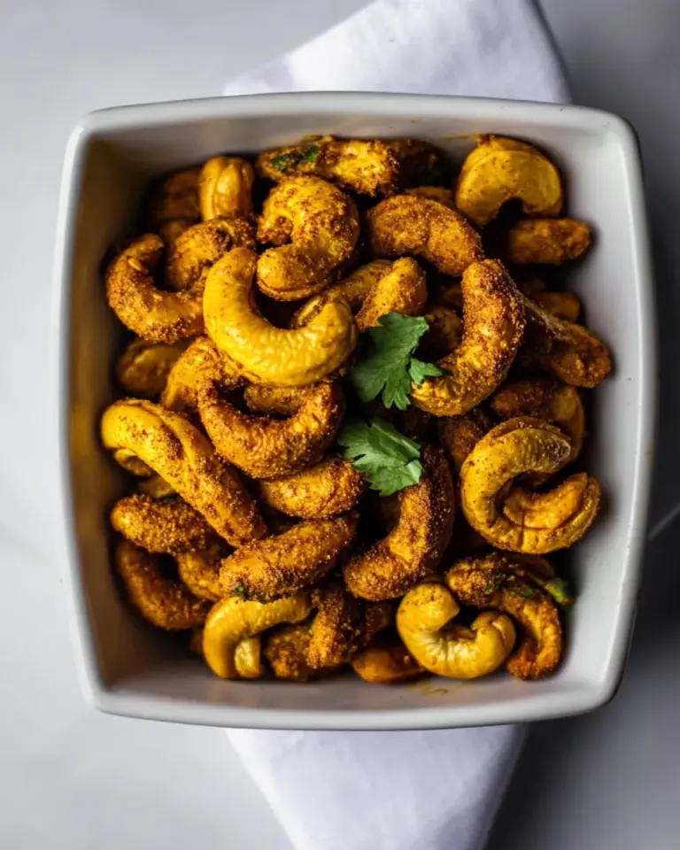 Homemade Thai Curry Roasted Cashews photo