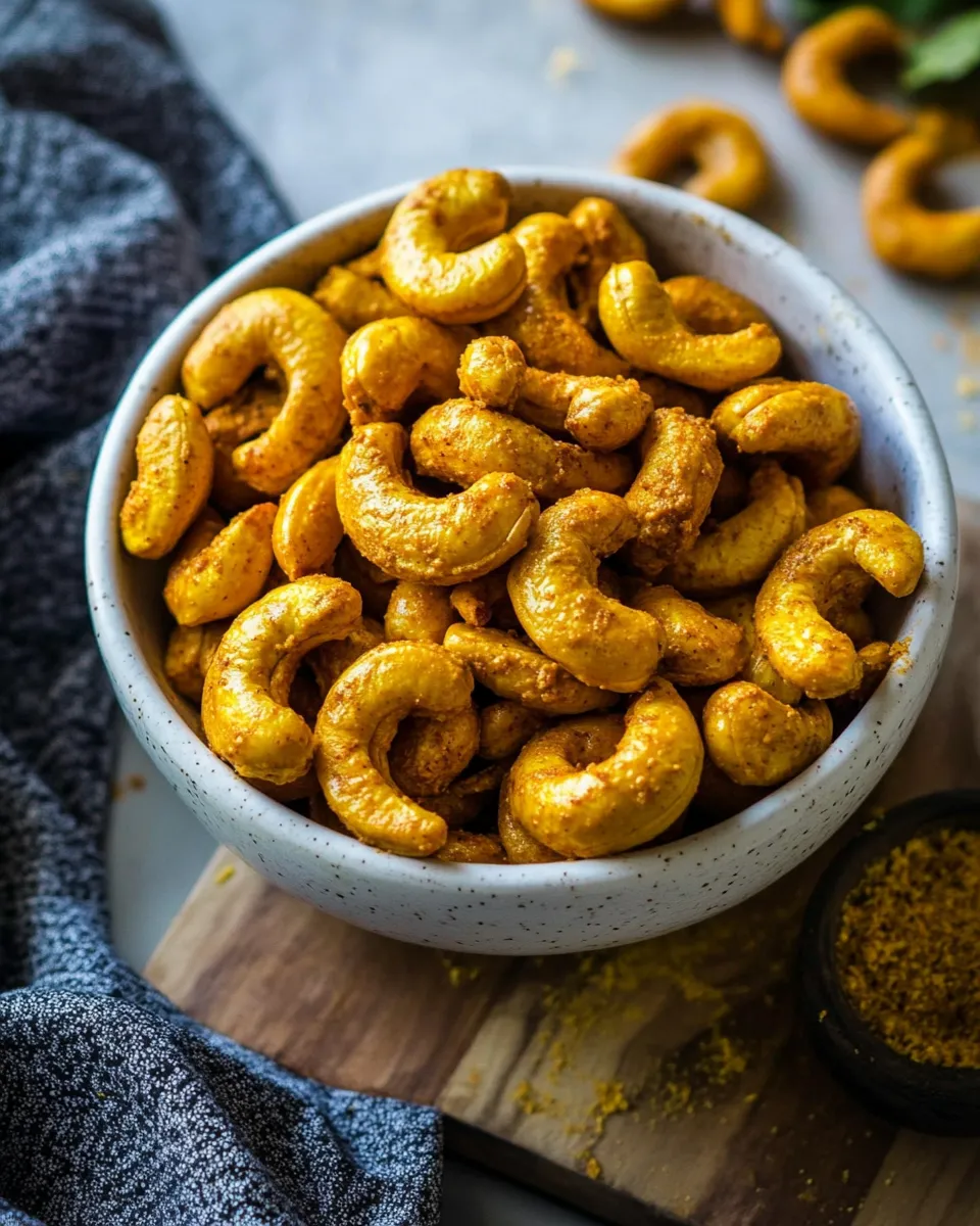 Classic Thai Curry Roasted Cashews dish photo